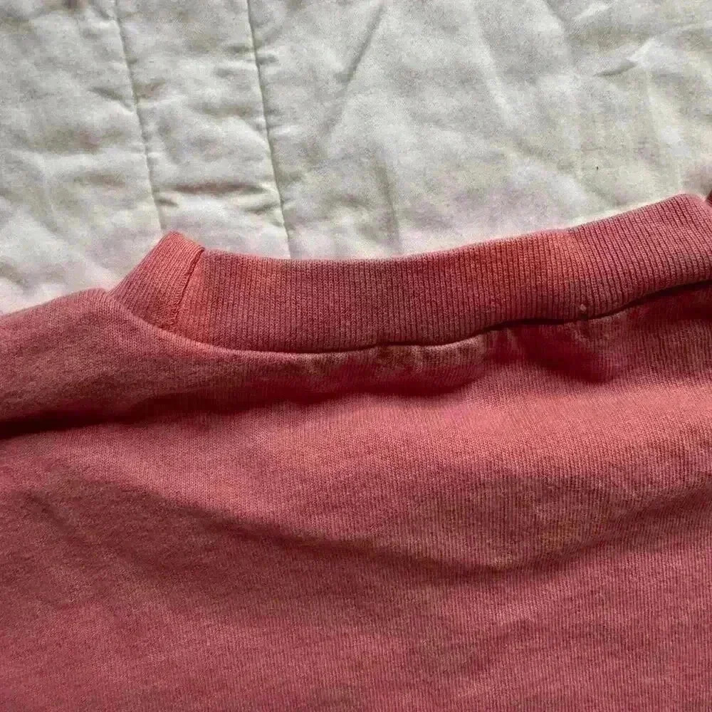 Pink butterfly baby tee brandy Melville womens sz small cotton shirt boho fairy - Picture 7 of 8